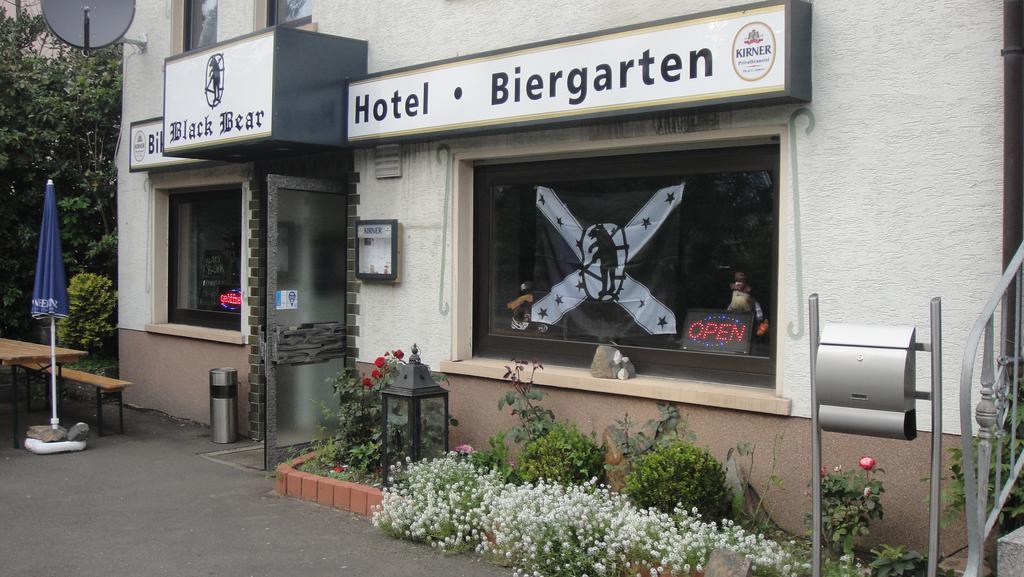 Black Bear Bikers Pub-Hotel Kempfeld Exterior foto